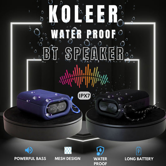 KOLEER S31 WATER RESISTANT BT-SPEAKER