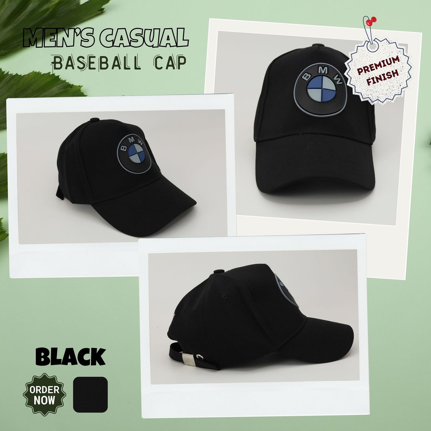 MENS' CASUAL BASEBALL CAP