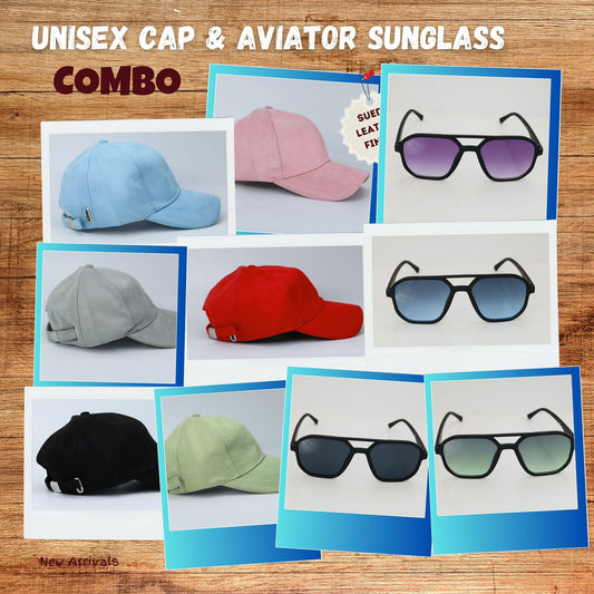 BASEBALL CAP and SUNGLASS COMBO