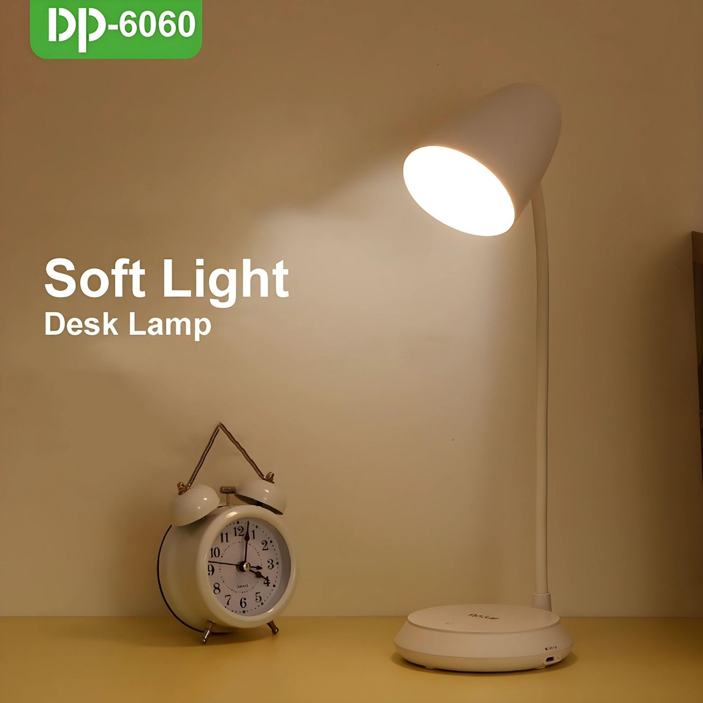 DURATION POWER LED RECHARGEABLE DESK LAMP