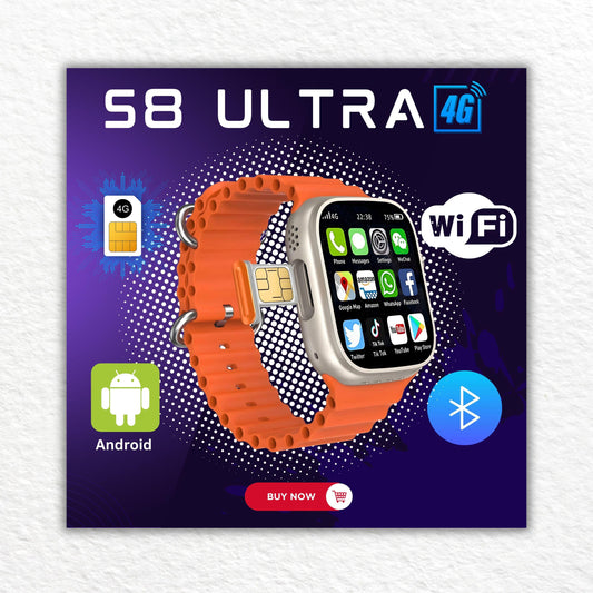 SMARTWATCH S8 ULTRA 4G