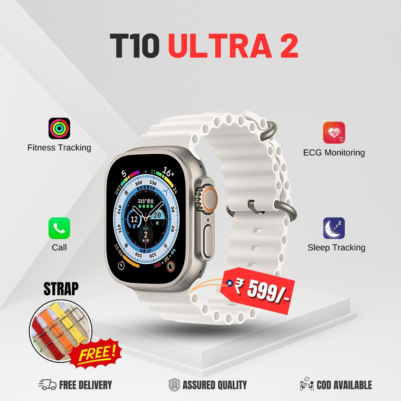 SMARTWATCH T10 ULTRA 2