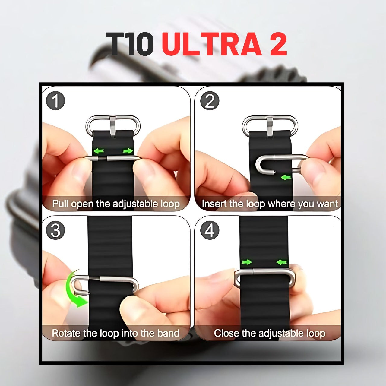 SMARTWATCH T10 ULTRA 2