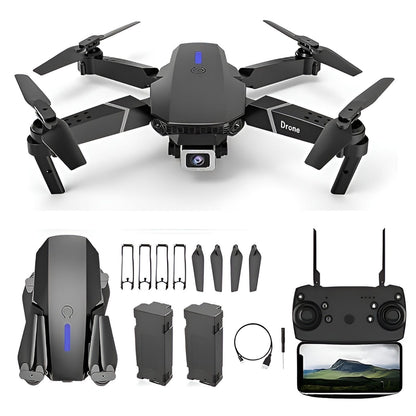 4K HD FOLDABLE DRONE WITH REMOTE CONTROL