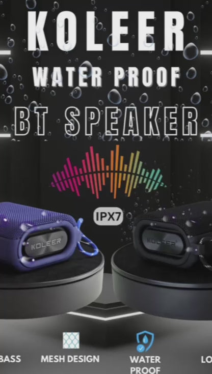 KOLEER S31 WATER RESISTANT BT-SPEAKER